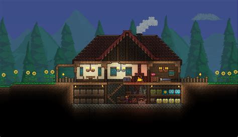 casa en terraria|diseños de casa terraria.